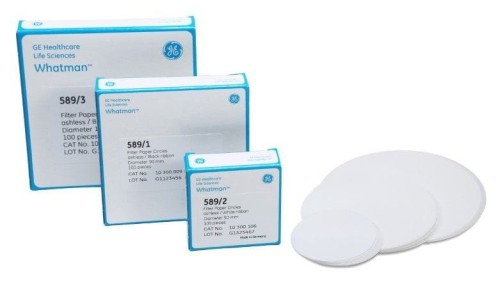 Sączki jakościowe Whatman, okrągłe, typ 934AH, średnica 37 mm, op. 100 szt.