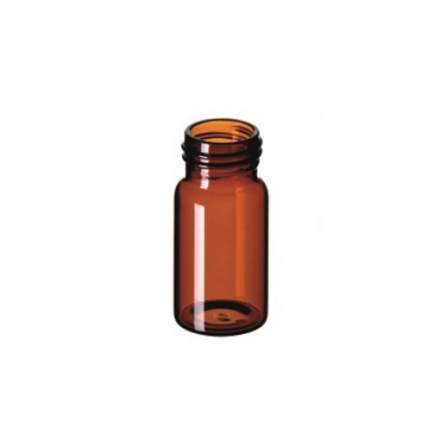 Wialki szklane EPA , bursztynowe, z gwintem ND24. Objętość 20 ml. Opakowanie 100 szt. 