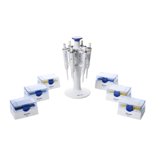 Zestaw 6 pipet Eppendorf Reference® 2 - ze statywem karuzelowym 2