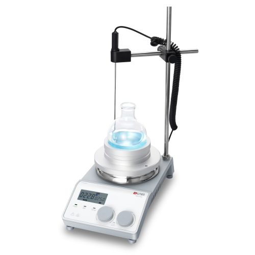 mieszadło magnetyczne MS-H-PRO A, 135mm, PORCELAN z grzaniem 340oC LCD, 3 tryby grzania, zakres prędkości 100-1500 obr./min DLAB
