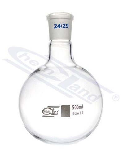kolba okrągłodenna 00250ml szlif 24/29 CHEMLAND