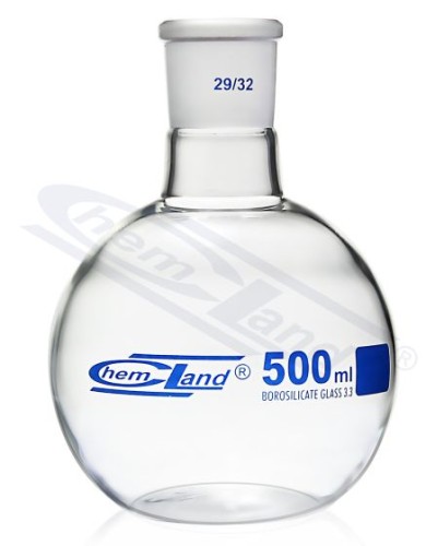 kolba płaskodenna 02000ml szlif 29/32 CHEMLAND NEW LINE