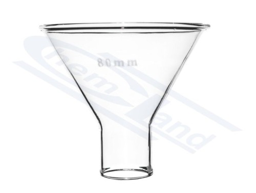 Lejek do materiałów sypkich fi 100 mm, BORO 3.3 — CHEMLAND