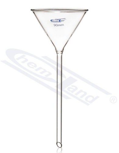 Lejek laboratoryjny fi 100 mm, nóżka 150 mm, BORO 3.3 — CHEMLAND NEW LINE
