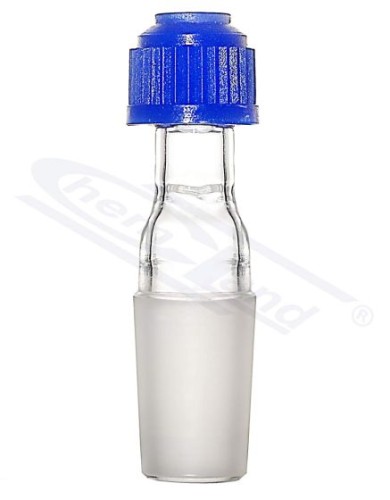 Złącze zewnętrzne NS 14/23 z nakrętką, otwór 6 mm — CHEMLAND