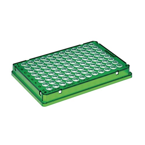 Płytka PCR Eppendorf twin.tec® PCR Plate 96, skirted, 150 µL, PCR clean, zielony, 25 płytek
