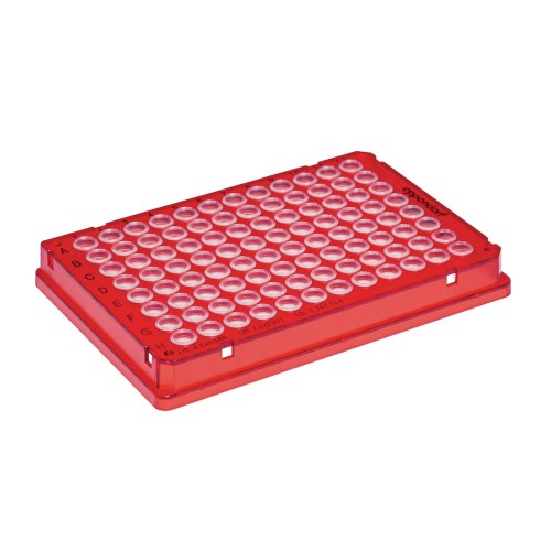 Płytka PCR Eppendorf twin.tec® PCR Plate 96, skirted, 150 µL, PCR clean, czerwony, 25 płytek