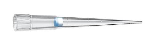 Końcówki z filtrem Eppendorf ep Dualfilter T.I.P.S.®, Forensic DNA Grade, 2 – 200 µL, żółty, końcówki bezbarwne, 960 końcówek (10 statywów × 96 końcówek)