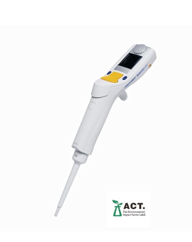 Pipeta elektroniczna Eppendorf Xplorer® plus, 1-kanałowa, 5 – 100 µL, żółty