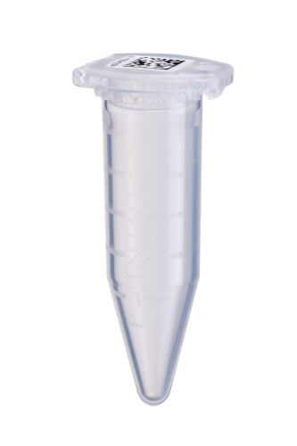 Eppendorf Tubes® 5.0 mL, 2D SafeCode, pokrywka zatrzaskiwana, PCR clean, bezbarwny, 200 probówek (2 torebki × 100 probówek)