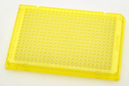 Płytka PCR Eppendorf twin.tec® PCR Plate 384, 45 µL, PCR clean, żółty, 300 płytek