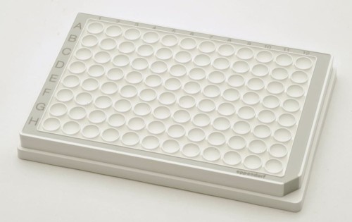 Mikropłytka Eppendorf Microplate 96/V, dołki białe, PCR clean, szary, 240 płytek (10 torebek × 24 płytki)