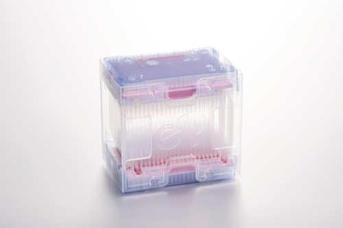 Końcówki do pipet epT.I.P.S.® 384 Reloads, Eppendorf Quality, 0,1 – 20 µL, 42 mm, jasnoróżowy, końcówki bezbarwne, 3 840 końcówek (10 tacek × 384 końcówki)