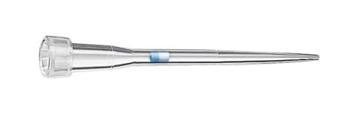 Końcówki z filtrem Eppendorf ep Dualfilter T.I.P.S.®, PCR clean i sterylne, 0,1 – 10 µL M, 40 mm, szary pośredni, końcówki bezbarwne, 960 końcówek (10 statywów × 96 końcówek)