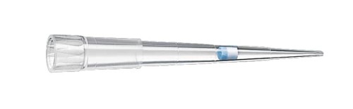 Końcówki z filtrem Eppendorf ep Dualfilter T.I.P.S.®, PCR clean i sterylne, 2 – 20 µL, 53 mm, żółty, końcówki bezbarwne, 960 końcówek (10 statywów × 96 końcówek)