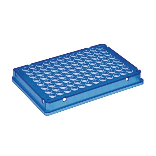 Płytka PCR Eppendorf twin.tec® microbiology PCR Plate 96, skirted, 150 µL, PCR clean, niebieski, 10 płytek