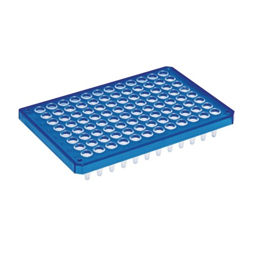 Płytka PCR Eppendorf twin.tec® microbiology PCR Plate 96, semi-skirted, 250 µL, PCR clean, niebieski, 10 płytek