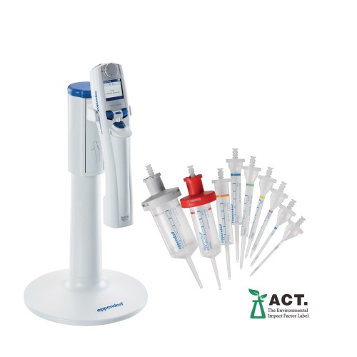 Dozownik krokowy elektroniczny Eppendorf Pakiet Multipette® E3 ze statywem ładującym 2, 1 µL – 50 mL, statyw ładujący 2