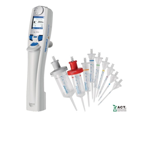 Dozownik krokowy elektroniczny Eppendorf Multipette® E3, 1 µL – 50 mL