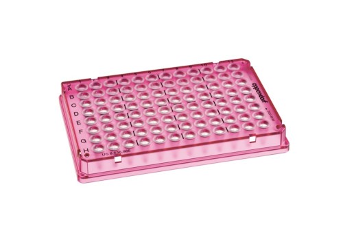 Płytka PCR Eppendorf twin.tec® Trace PCR Plate 96, skirted, 150 µL, PCR clean, fuksja, 25 płytek