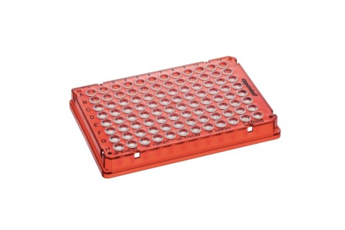 Płytka PCR Eppendorf twin.tec® PCR Plate 96 LoBind®, skirted, 150 µL, PCR clean, czerwony, 25 płytek