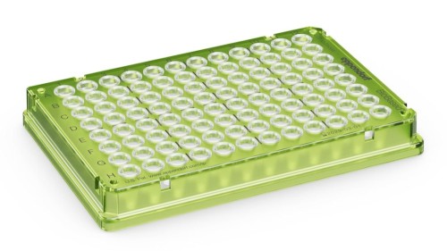 Płytka PCR Eppendorf twin.tec® Trace PCR Plates 96 BioBased, skirted, 150 µL, PCR clean, zieleń wiosenna, 25 płytek