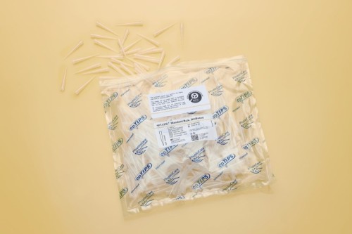 Końcówki do pipet epT.I.P.S.® BioBased Standard, Eppendorf Quality, 2 – 200 µL, 53 mm, żółty, końcówki bezbarwne, 1 000 końcówek (2 torebki × 500 końcówek)