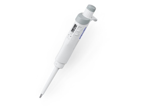 Pipeta automatyczna Eppendorf Research® 3 neo BASIC, 1-kanałowa, 0,5 – 10 µL, szary pośredni, bez końcówek pipety