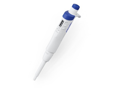 Pipeta automatyczna Eppendorf Research® 3 neo BASIC, 1-kanałowa, 50 – 1 000 µL, niebieski, bez końcówek pipety