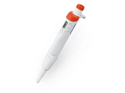 Pipeta automatyczna Eppendorf Research® 3 neo BASIC, 1-kanałowa, 0,1 – 2 mL, czerwony, bez końcówek pipety