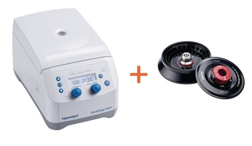 Wirówka Eppendorf Centrifuge 5425, pokrętła, bez chłodzenia