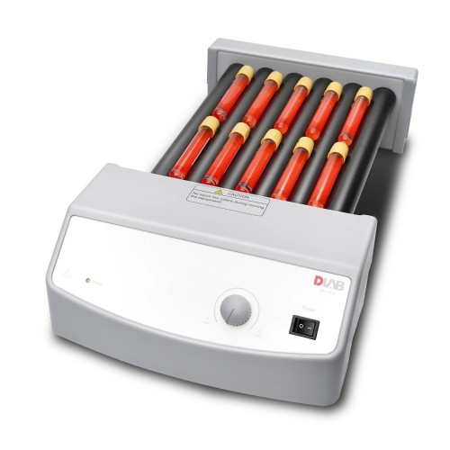 Mieszadło rolkowe MX-T6-S+, 6 rolek, 0–70 obr./min, praca ciągła, DLAB
