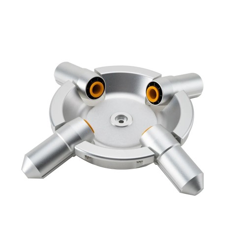Rotor S4-50 aluminiowy z pokrywą do wirówki DM0424 i DM0408, Falcon 50 ml + 15 ml + 13/16x100 mm + 13×75 mm, zawiera adaptery A15P30, A5P17, DLAB