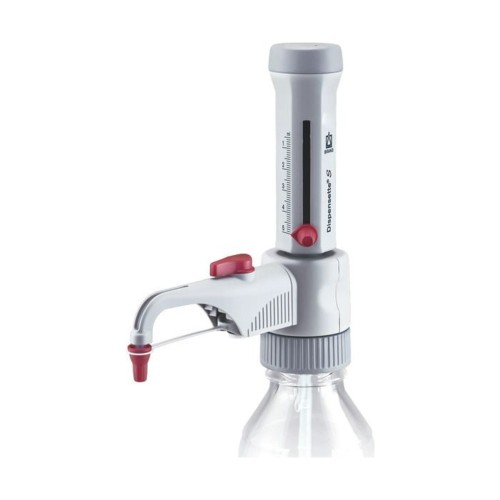 Dozownik butelkowy Dispensette® S, analogowy, 0,5–5 ml, z zaworem recyrkulacyjnym, BRAND