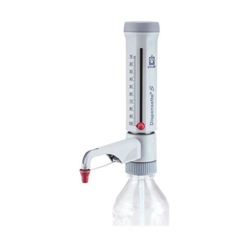 Dozownik butelkowy Dispensette® S, analogowy, 10–100 ml, bez zaworu recyrkulacyjnego, BRAND