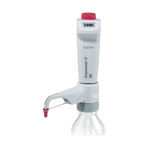 Dozownik butelkowy Dispensette® S, cyfrowy, 0,2–2 ml, bez zaworu recyrkulacyjnego, BRAND