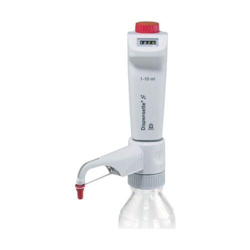 Dozownik butelkowy Dispensette® S, cyfrowy, 1–10 ml, bez zaworu recyrkulacyjnego, BRAND