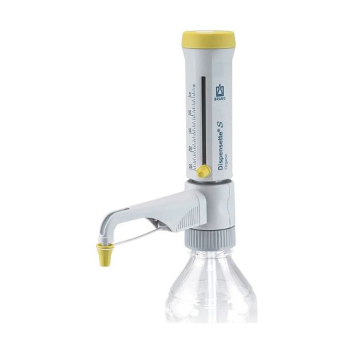 Dozownik butelkowy Dispensette® S Organic, analogowy, 2,5–25 ml, bez zaworu recyrkulacyjnego, BRAND