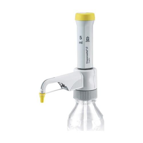 Dozownik butelkowy Dispensette® S Organic, stała objętość 5 ml, bez zaworu recyrkulacyjnego, BRAND