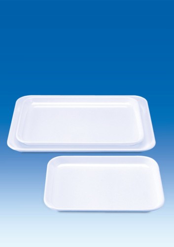 Taca laboratoryjna z melaminy (MF) 268 × 208 × 17 mm, Vitlab