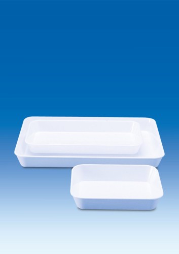 Kuweta laboratoryjna (wanienka) z melaminy (MF) 340 × 245 × 100 mm, Vitlab