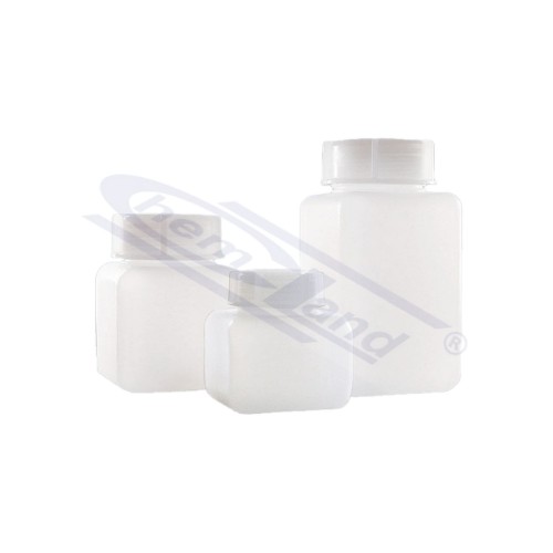 Butelka czworokątna HDPE ECO 100 ml, GL 32, Chemland