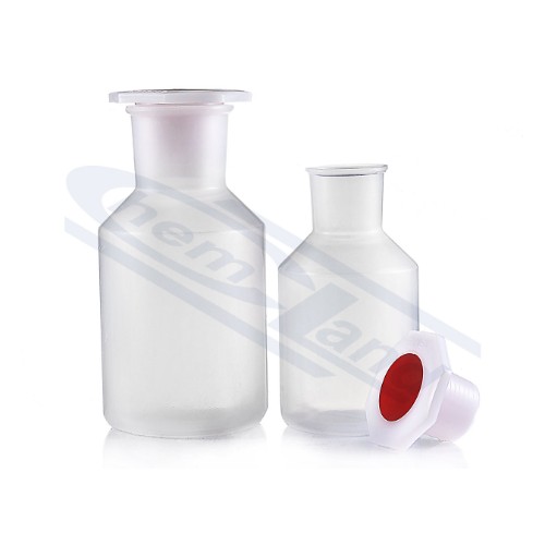 Butelka PP ECO na odczynniki 250 ml, szeroka szyjka, korek NS 34/35, Chemland