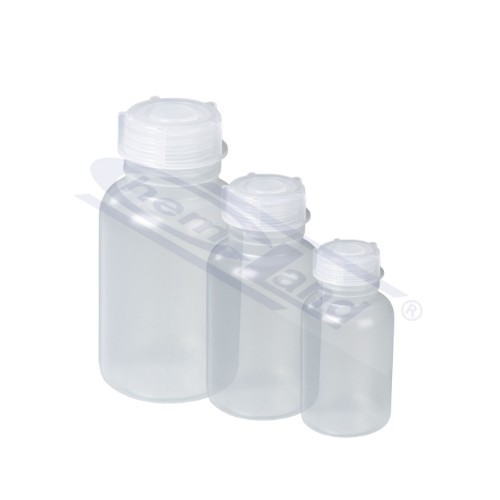 Butelka PP ECO 250 ml z nakrętką GL 40, szeroka szyjka, Chemland