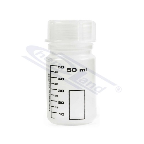 Butelka PP 50 ml z czarną skalą, GL 32, Chemland