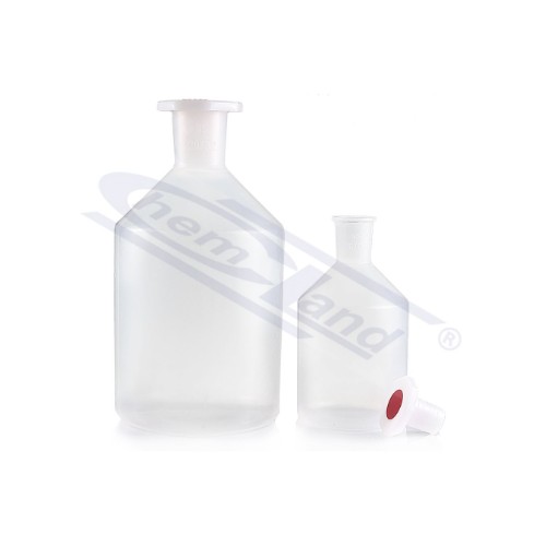 Butelka PP ECO na odczynniki 250 ml, wąska szyjka, korek NS 19/26, Chemland