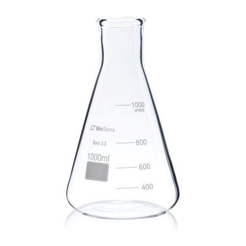 kolba stożkowa szeroka szyja 2000 ml BIOSENS