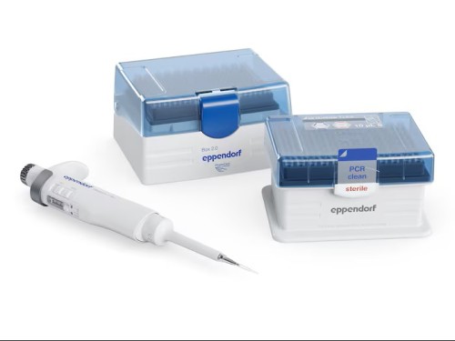 Pipeta jednokanałowa Eppendorf Research® 3 neo 0,1 – 2,5 µL, zmienna objętość, kod barwny: ciemnoszary